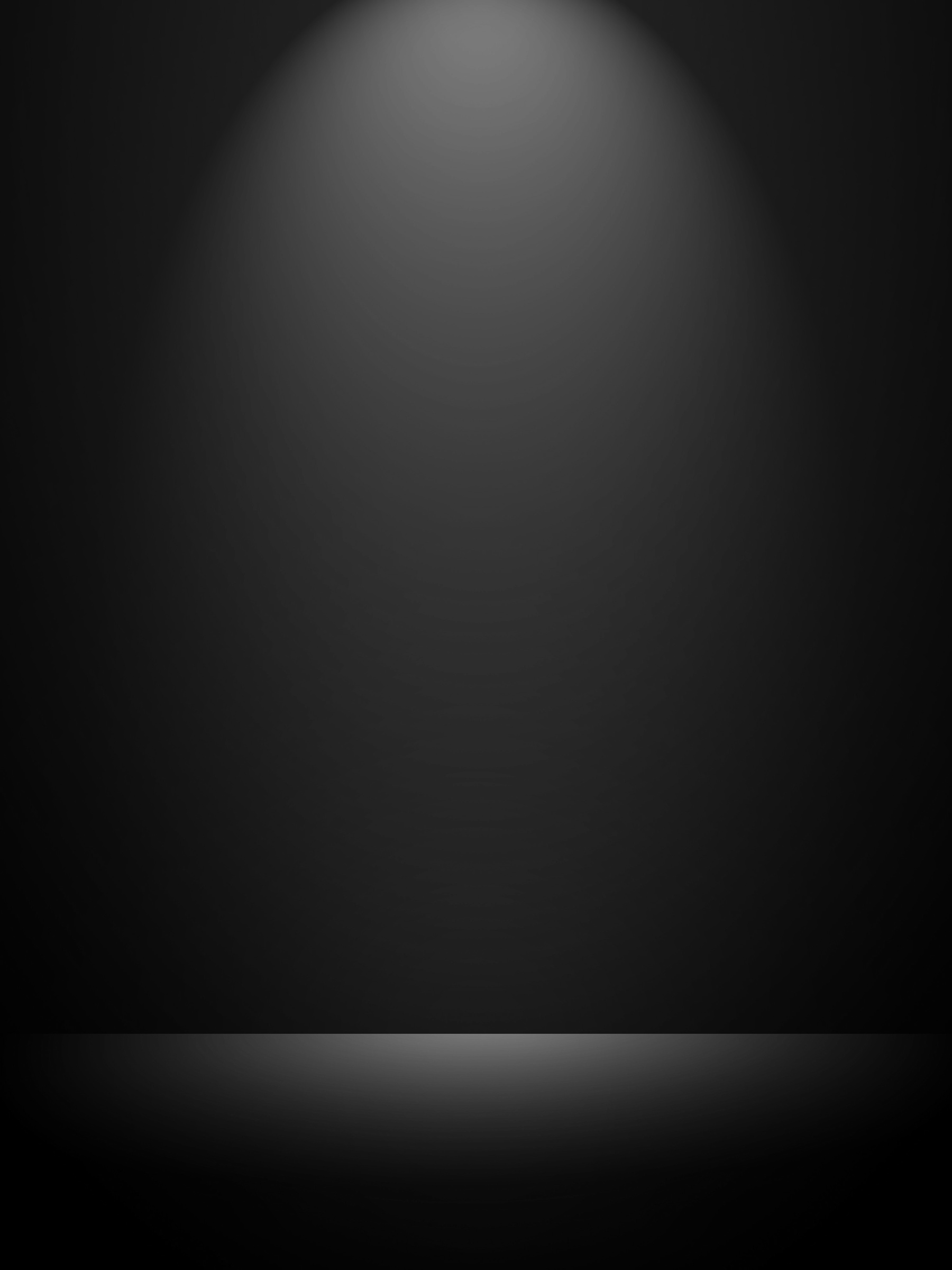 Studio room smooth gradient black background